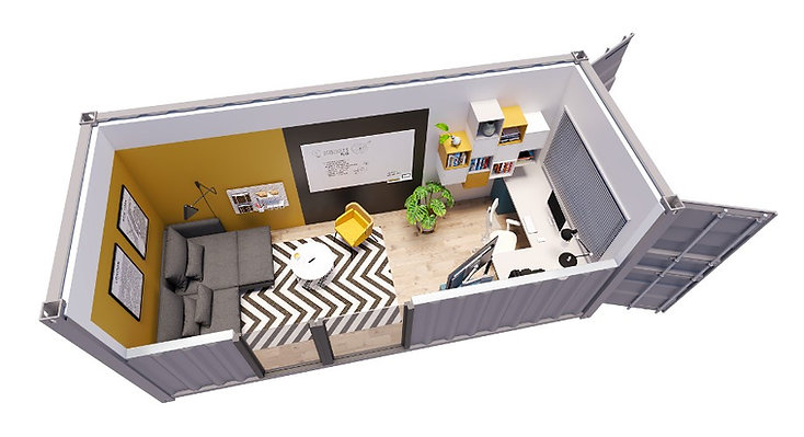Bureau Conteneur 15 m² – Flexible et Mobile (2)