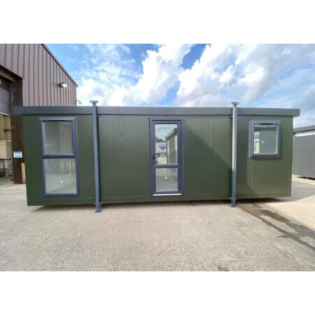 Cabine Jackleg 24′ x 10′ – Solution Modulaire Prête à l’Emploi