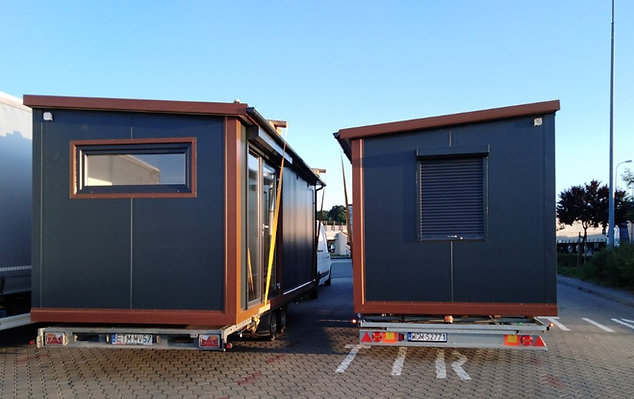 Conteneur mobile Tiny House avec deux chambres (2)