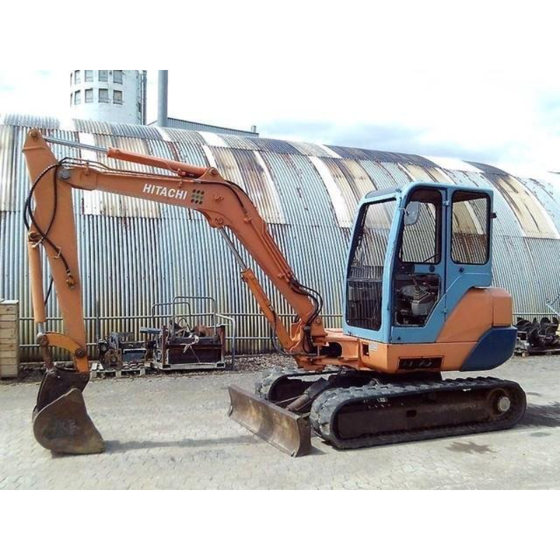 Hitachi EX 40 d’Occasion (2000) – Mini-Pelle 4,1T avec 3 Godets