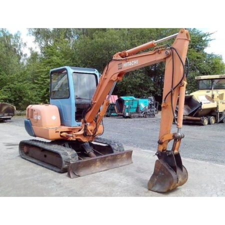 Hitachi EX 40 d’Occasion (2000) – Mini-Pelle 4,1T avec 3 Godets