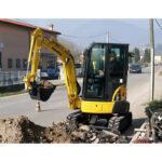 Komatsu PC26MR-3 (2013) – Mini Pelle 2,8T, 4132 Heures, 3 Godets Inclus