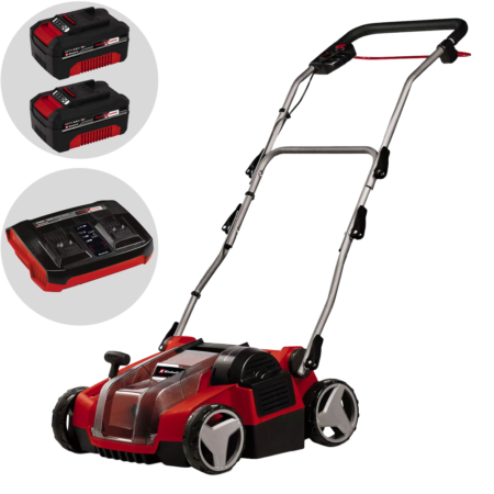 Einhell GE-SC 36/35 Li - Scarificateur aérateur à batterie - 2 x 18V / 5.2 Ah