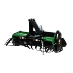GreenBay TL 115 - Fraise agricole pour tracteur série légère - Attelage fixe