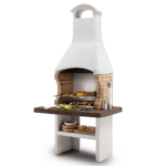 Palazzetti Brest 3 - Barbecue à bois et charbon en maçonnerie