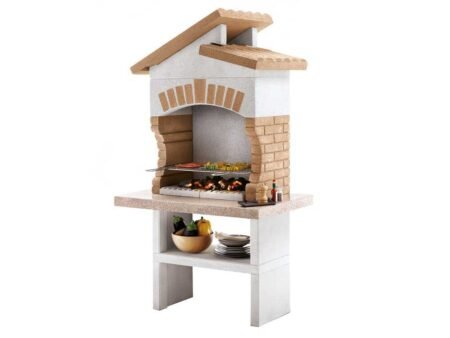 Palazzetti Tupai 2 - Barbecue à bois et à charbon en maçonnerie