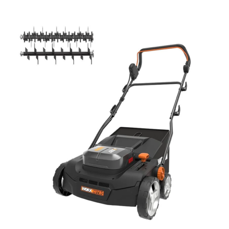 Worx Nitro WG855E.9 - Scarificateur à batterie - 40V - SANS BATTERIE NI CHARGEUR