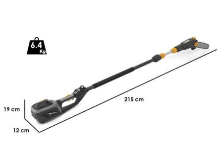 ALPINA AMT48Li kit - Taille-haie et perche élagueuse sur perche multifonction - Batterie de 48V 2Ah