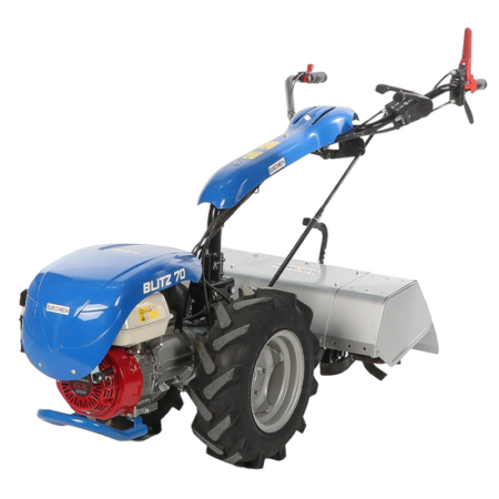 EuroMech BLITZ 70 - Motoculteur à essence - Moteur Honda GX200 - 6,5 CV