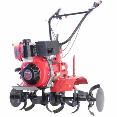 Eurosystems Euro 102 -Motobineuse diesel 7 CV - Moteur Excalibur 296 cm3