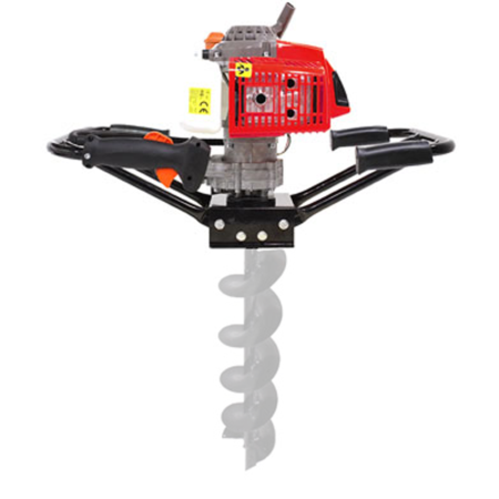 GeoTech EA 630 - Tarière thermique 2 temps à mélange - MÈCHE NON INCLUSE