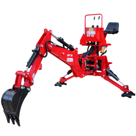 GeoTech Pro BHF 195 - Pelle rétro fixe pour tracteur