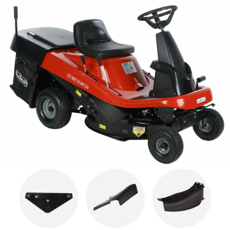 GeoTech Pro GT-MR 76 - Tracteur tondeuse - Moteur 432 cm3