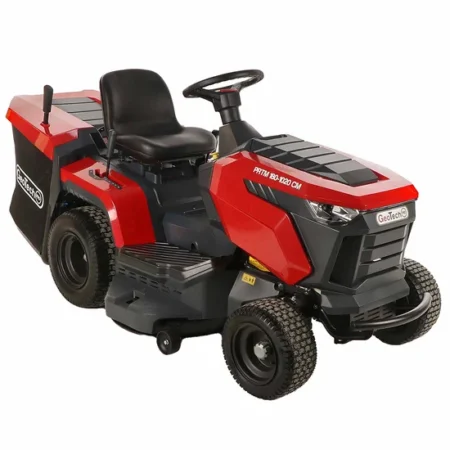 GeoTech Pro PRTM 180-1020 CM - Tracteur tondeuse - Boîte mécanique - Bac de ramassage