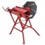 GeoTech SA 410 - Scie à bûches électrique - Scie circulaire à chevalet monophasée
