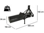 lame-niveleuse-pour-tracteur-blackstone-b-gb-200-rotation-simple-360-et-bras-orientable–agrieuro_33131_1