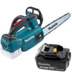 Makita DUC254CZ - Tronçonneuse à batterie 18 V 3 Ah - Guide Carving de 25 cm