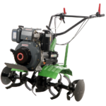 Motobineuse Agri 102 avec fraise 95 cm - Moteur à Diesel de 296cm3
