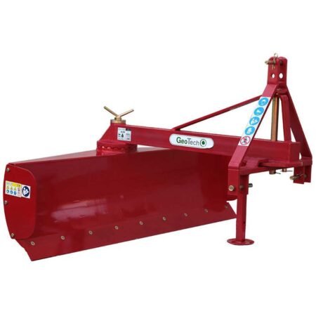 Niveleuse pour tracteur GeoTech DL200 à rotation lame 360° et Bras orientable