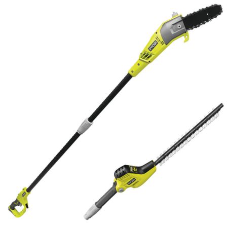 Ryobi RP750450 - Élagueuse-Taille-haie sur perche télescopique - Lame de 45 cm