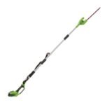Taille-haies/Élagueuse électrique orientable Greenworks 2Ah - 40V