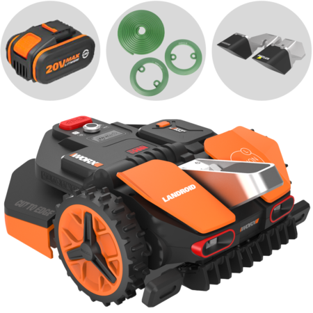 Worx Landroid Vision L1600 WR216E - Robot Tondeuse - Sans installation